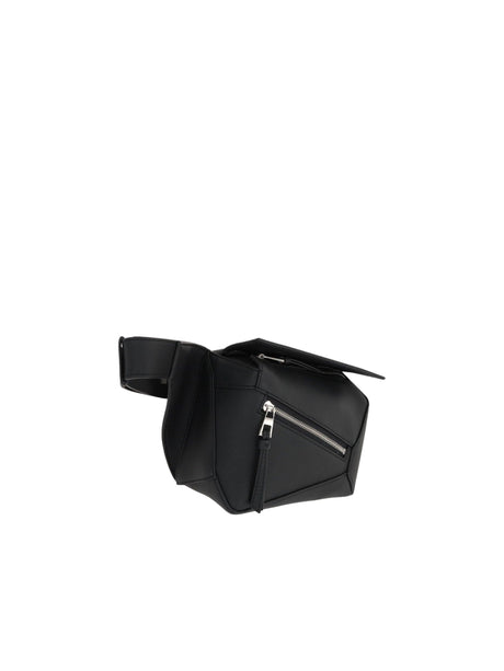 Classic Leather Puzzle Small Belt Bag-LOEWE-JOHN JULIA