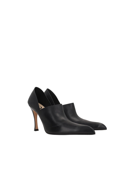 Comic Folded Leather Pumps-LOEWE-JOHN JULIA