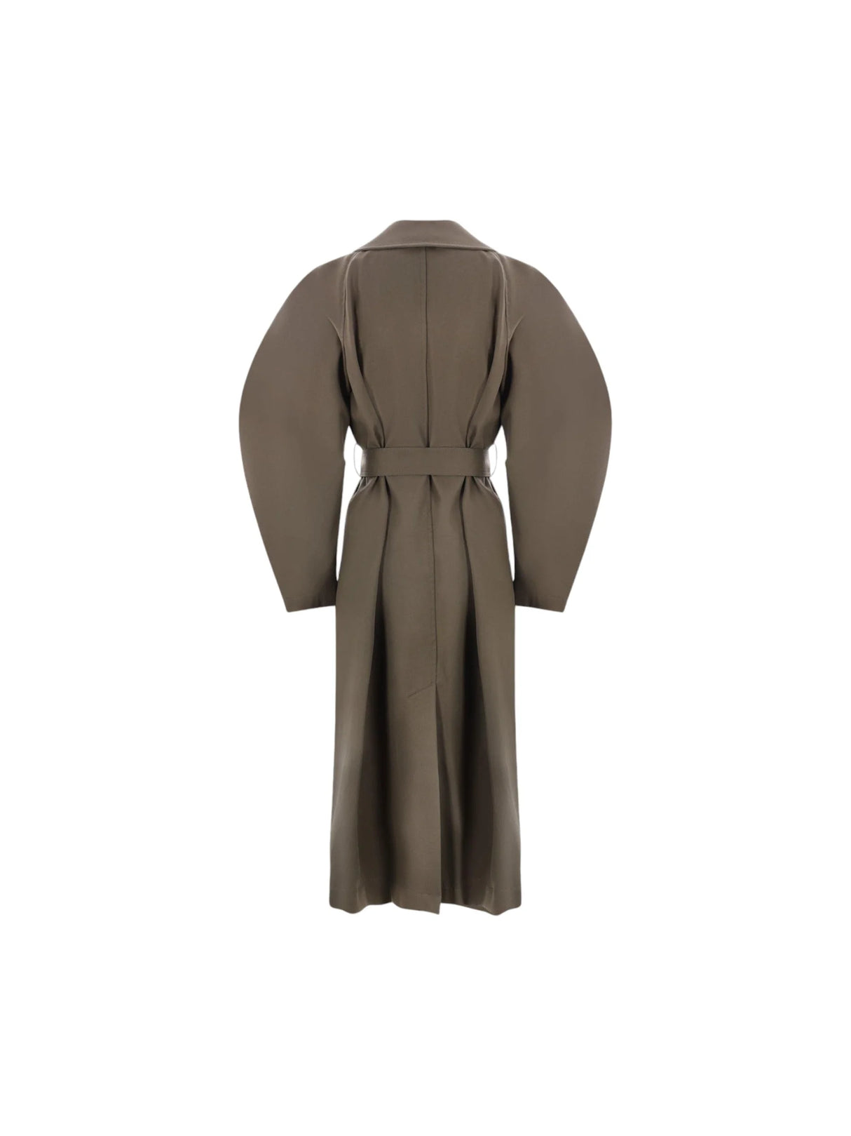 Double-breasted Cotton Trench Coat-LOEWE-JOHN JULIA