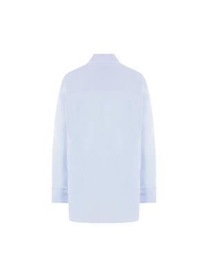 Poplin Draped Shirt-LOEWE-JOHN JULIA