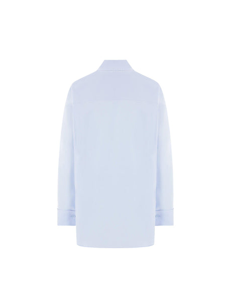 Poplin Draped Shirt-LOEWE-JOHN JULIA