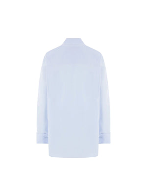 Poplin Draped Shirt-LOEWE-JOHN JULIA