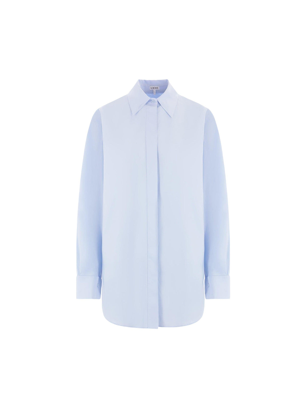 Poplin Draped Shirt-LOEWE-JOHN JULIA