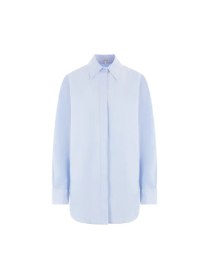 Poplin Draped Shirt-LOEWE-JOHN JULIA