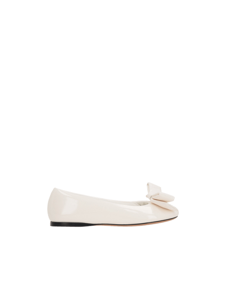 Puffy Padded Nappa Ballerinas-LOEWE-JOHN JULIA