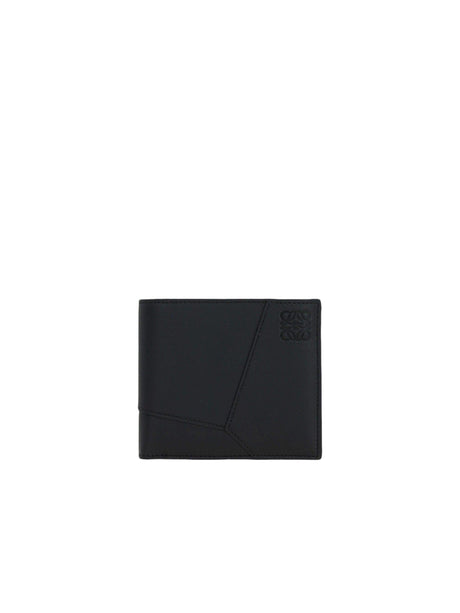 Puzzle Classic Leather Billfold Wallet-LOEWE-JOHN JULIA