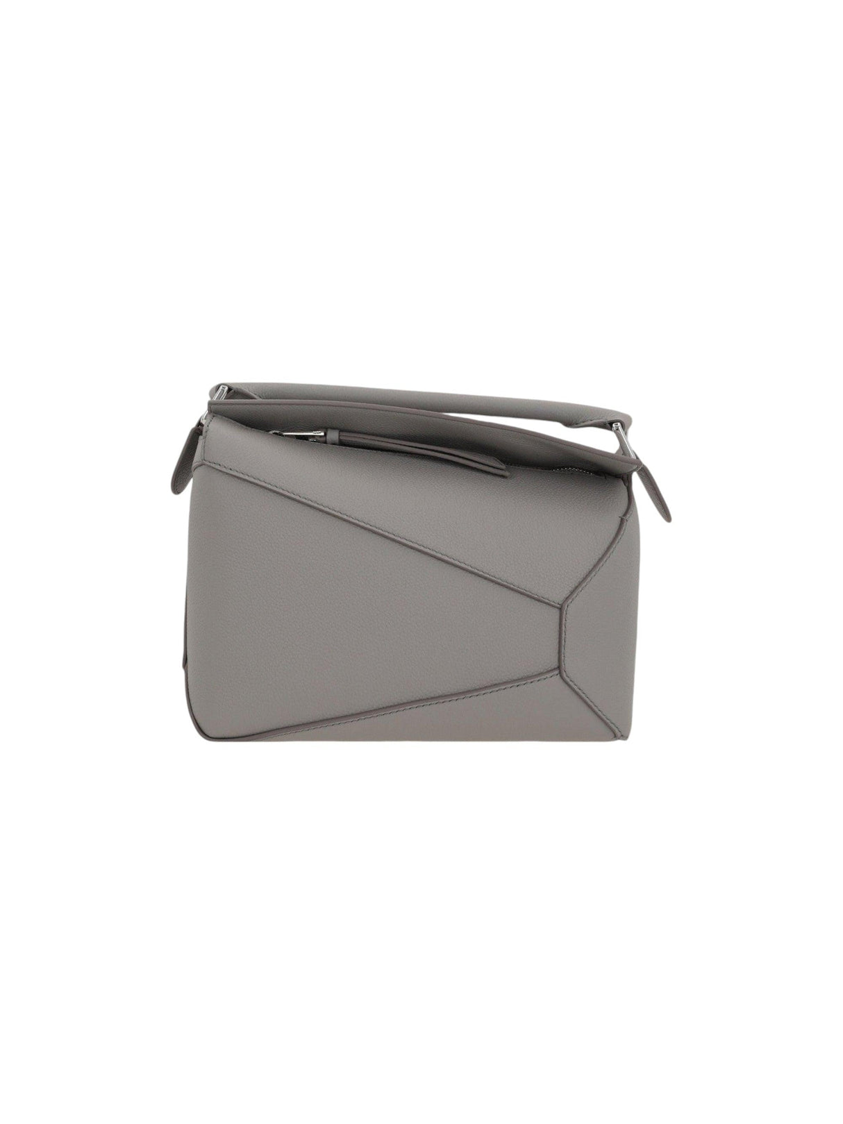 Puzzle Small Grainy Leather Handbag-LOEWE-JOHN JULIA