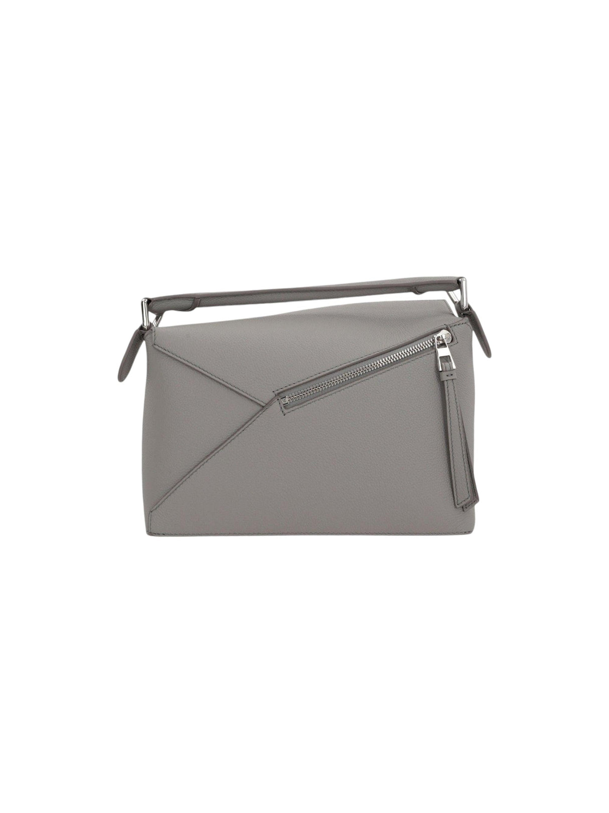 Puzzle Small Grainy Leather Handbag-LOEWE-JOHN JULIA