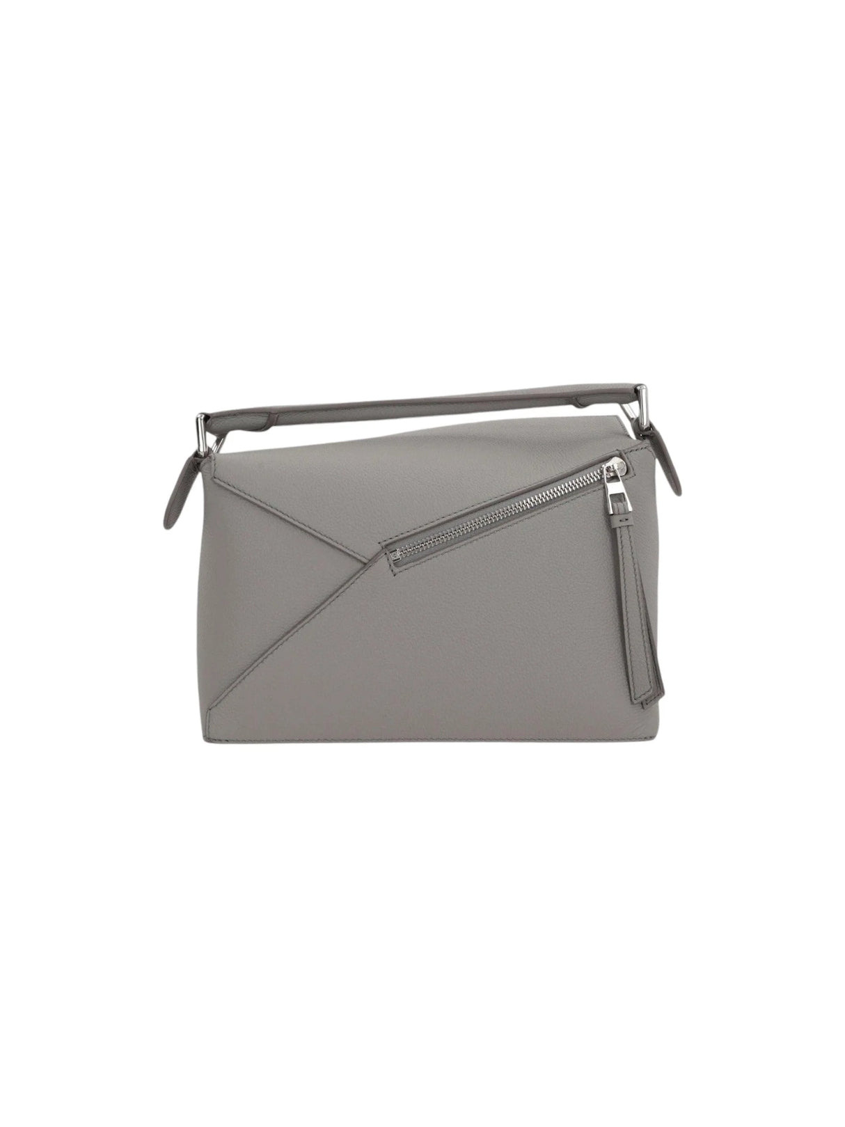 Puzzle Small Grainy Leather Handbag-LOEWE-JOHN JULIA