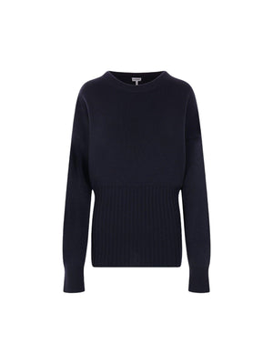 Ribbed Wool Sweater-LOEWE-JOHN JULIA