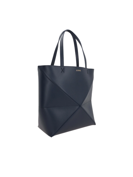 Smooth Leather Puzzle Fold XL Tote Bag-LOEWE-JOHN JULIA