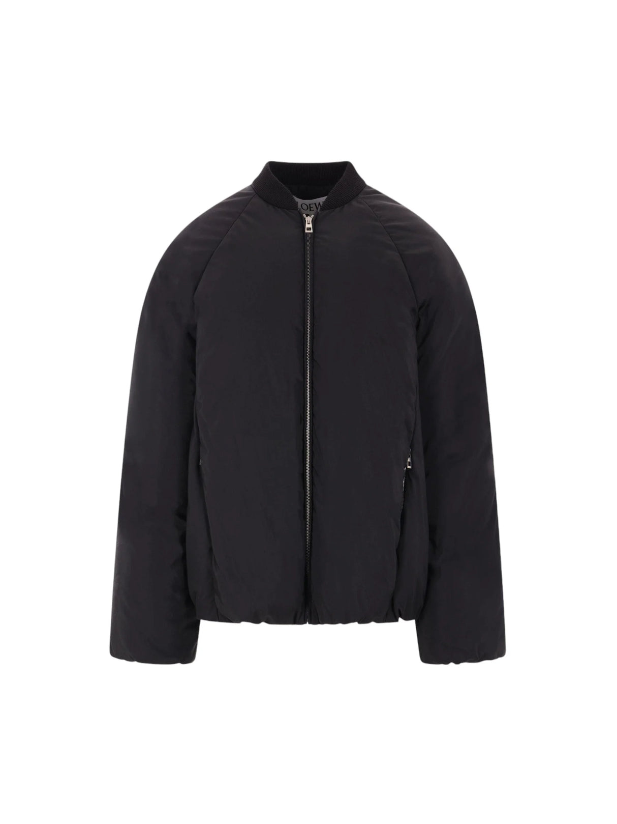 Technical Cotton Padded Bomber Jacket-LOEWE-JOHN JULIA