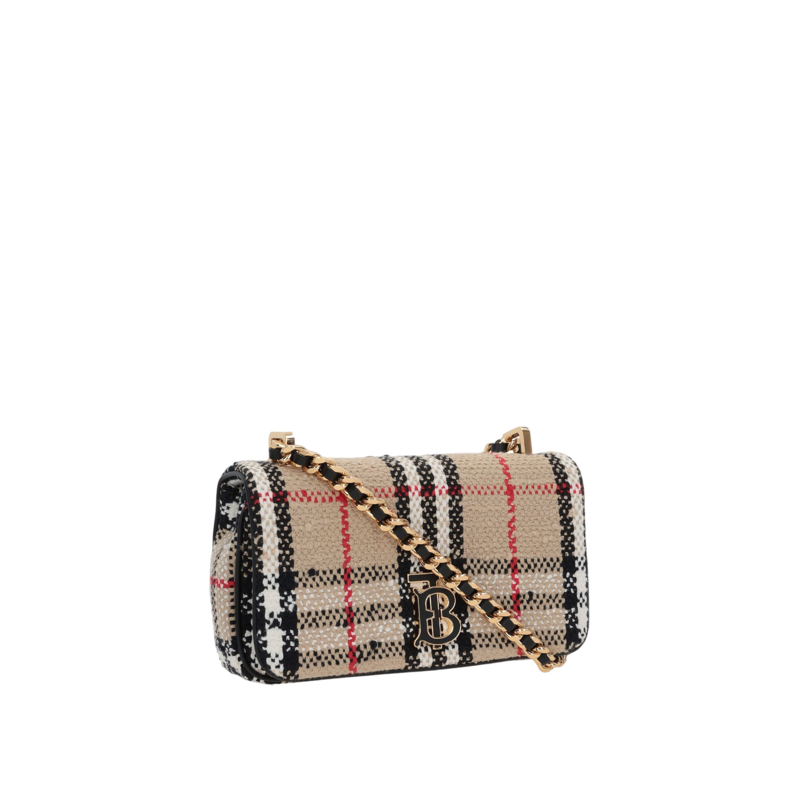 Lola Mini Bouclé Crossbody Bag-BURBERRY-JOHN JULIA