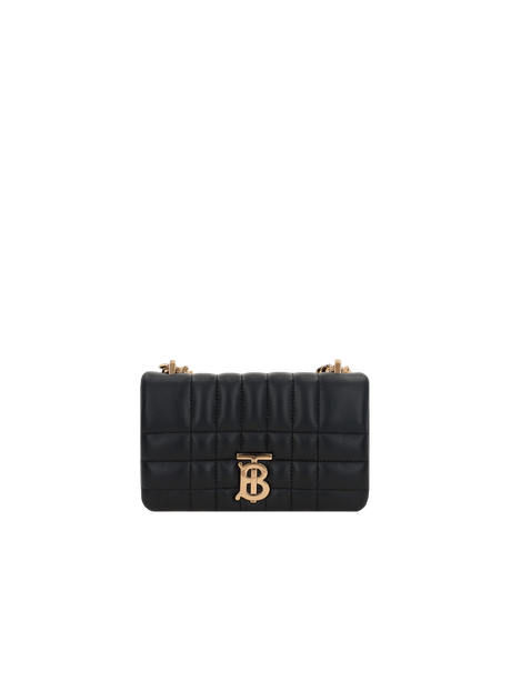 BURBERRY-Lola Mini Quilted Nappa Shoulder Bag-JOHN JULIA