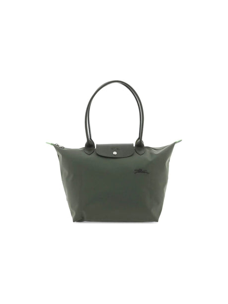 Le Pliage Green L Shoulder Bag