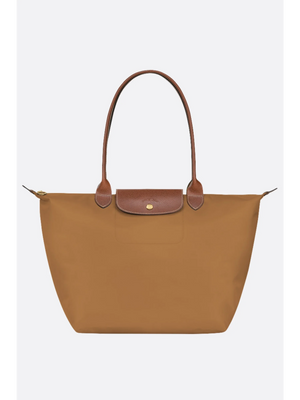 Le Pliage Leather Tote Bag-LONGCHAMP-JOHN JULIA