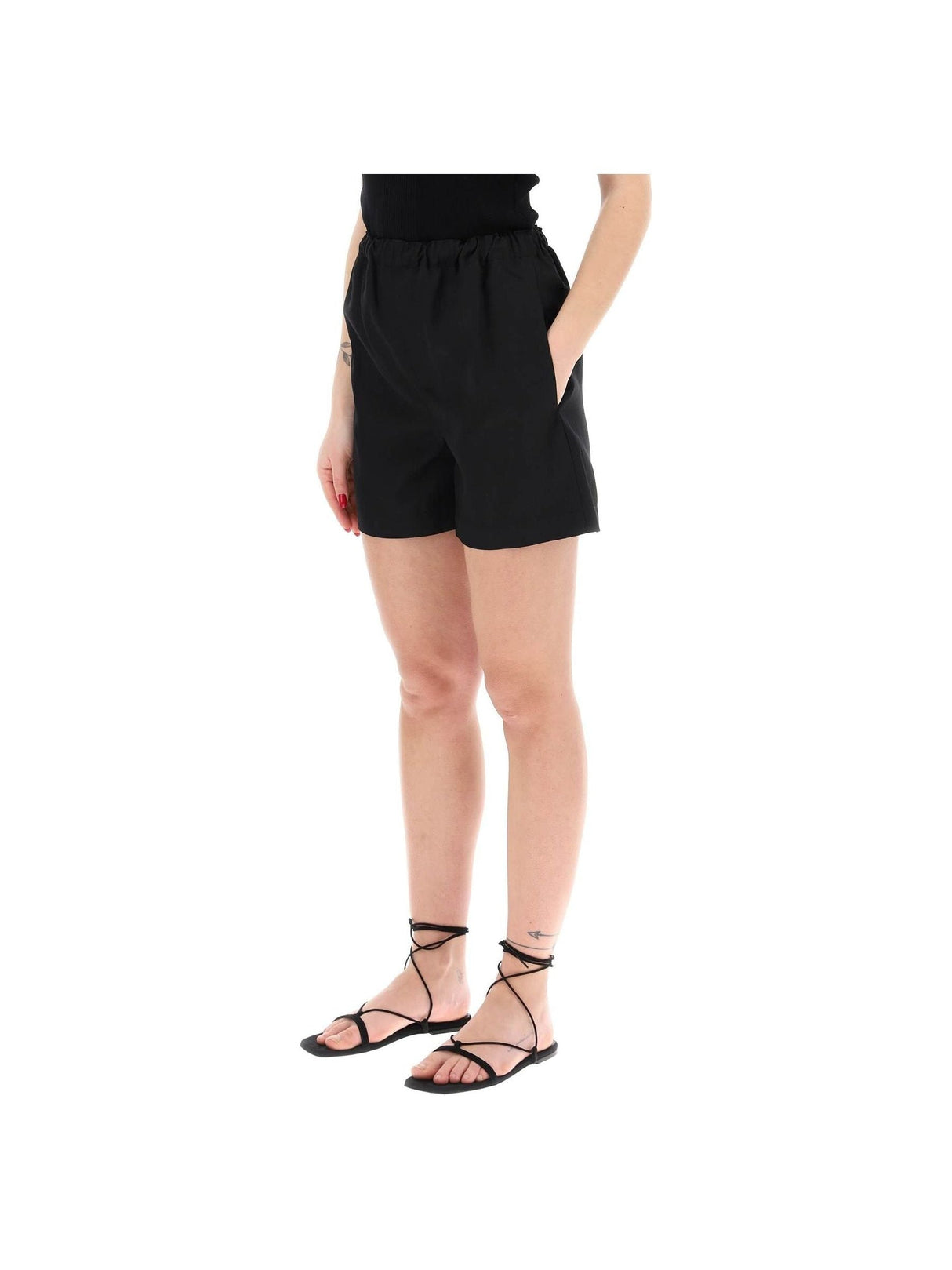 High-Waisted Seto Shorts