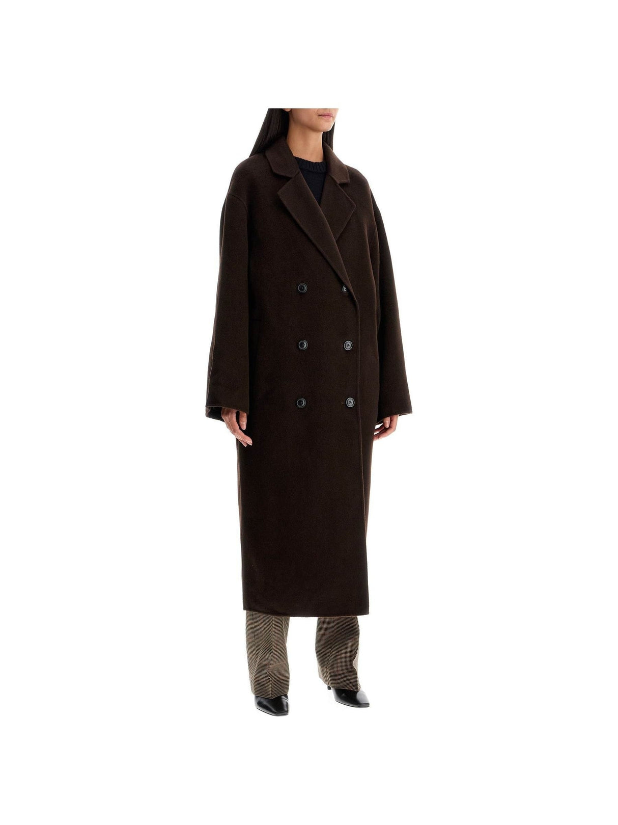 Long Wool And Cashmere Coat Borne