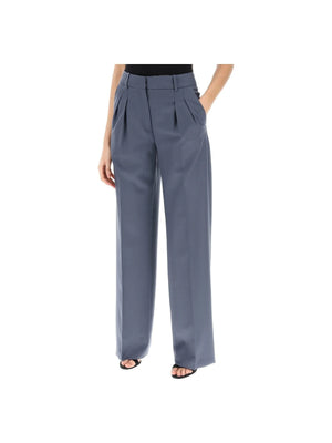 Sbiru Double Pleat Wool Trousers-Loulou Studio-JOHN JULIA