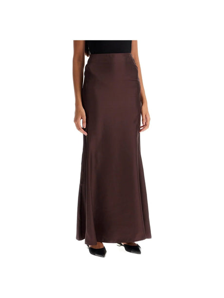 Long Silk Skirt By Dalup