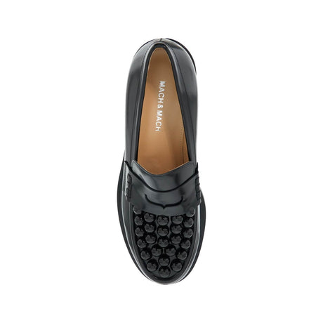 Sirene Pearly Stud Penny Loafers - Women > Shoes > Loafers