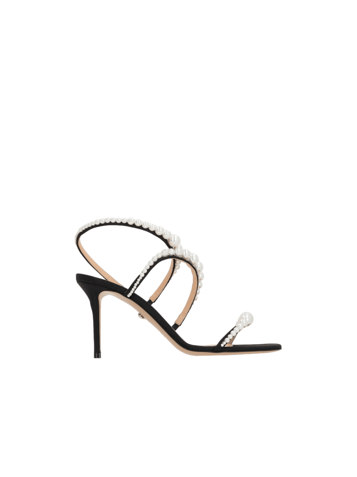 Sirene Satin Sandals-MACH & MACH-JOHN JULIA