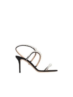 Sirene Satin Sandals-MACH & MACH-JOHN JULIA