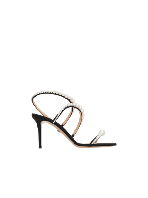 Sirene Satin Sandals-MACH & MACH-JOHN JULIA