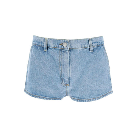 Light Blue Denim Hot Shorts MAGDA BUTRYM JOHN JULIA.