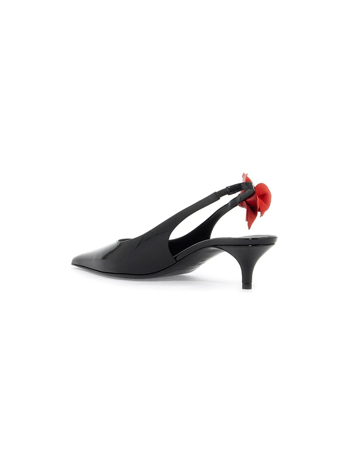 MAGDA BUTRYM-Rose Kitten Heel Slingback Pumps -JOHN JULIA.