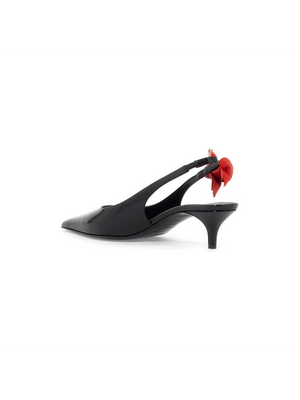 MAGDA BUTRYM-Rose Kitten Heel Slingback Pumps -JOHN JULIA.