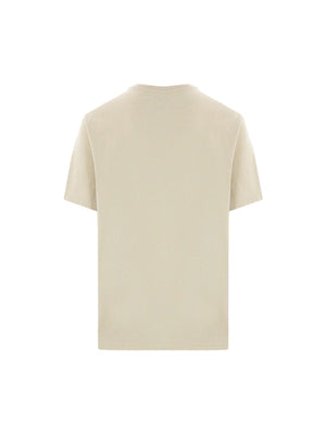 Bold Fox Head Patch Cotton T-shirt-MAISON KITSUNÉ-JOHN JULIA