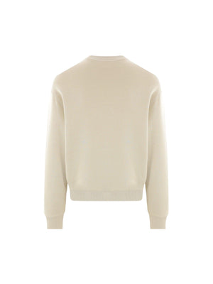 Bold Fox Head Patch Jersey Sweatshirt-MAISON KITSUNÉ-JOHN JULIA