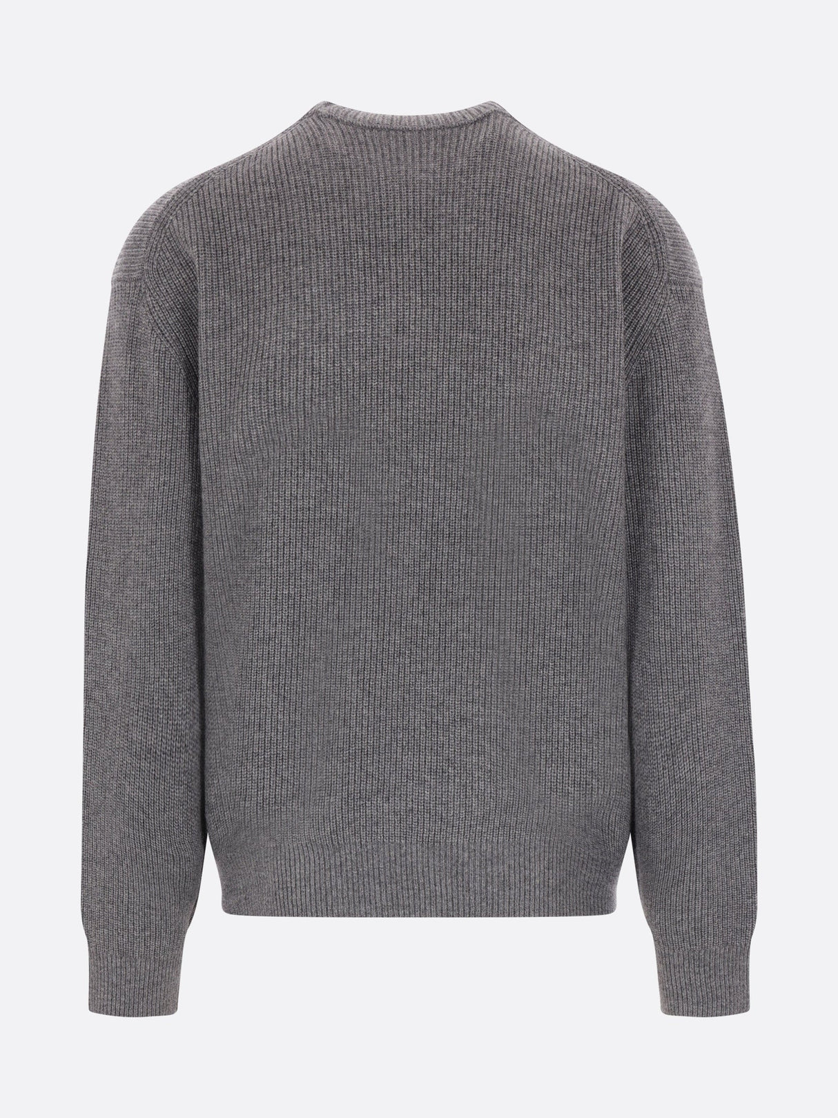 Bold Fox Head Patch Wool Blend Sweater-MAISON KITSUNÉ-JOHN JULIA