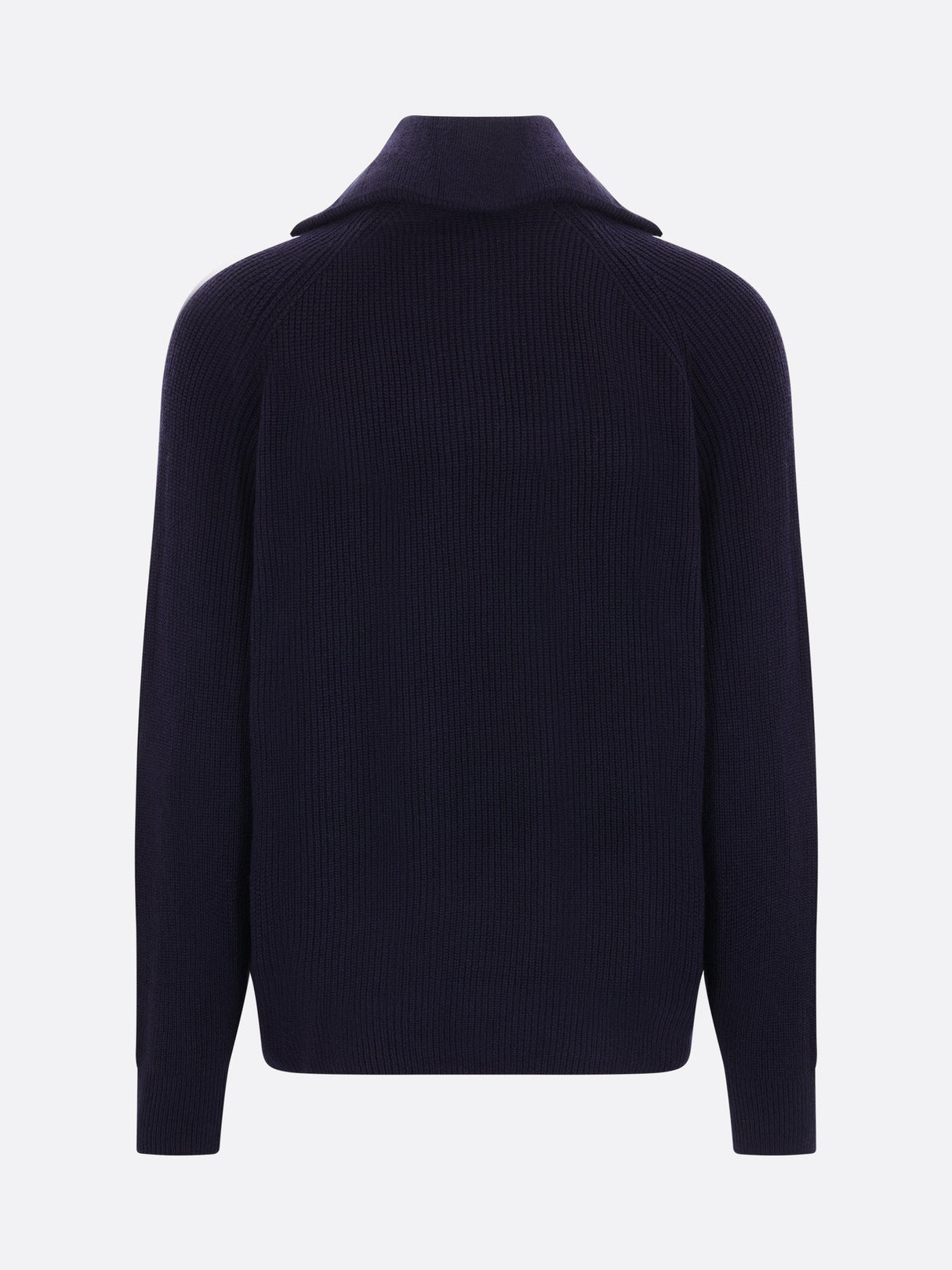 Bold Fox Head Wool Blend Half-zip Sweater-MAISON KITSUNÉ-JOHN JULIA