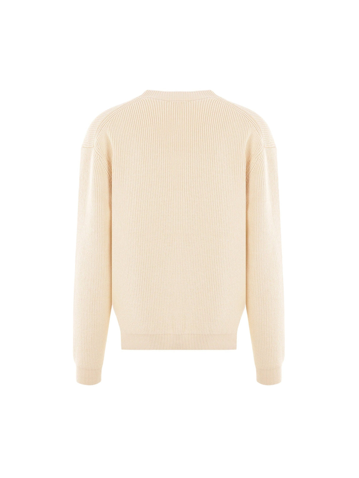 Bold Fox Logo Patch Cotton Blend Cardigan-MAISON KITSUNÉ-JOHN JULIA