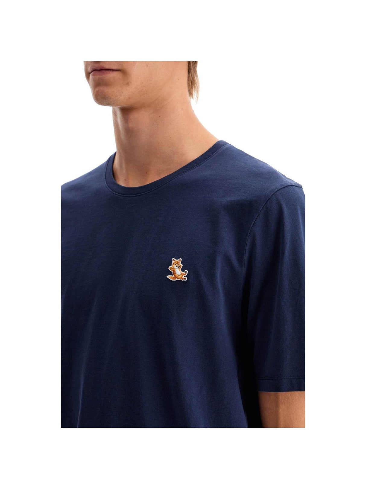 Chillax Fox Patch T-shirt