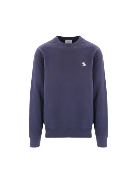 Chillax Patch Jersey Sweatshirt-MAISON KITSUNÉ-JOHN JULIA