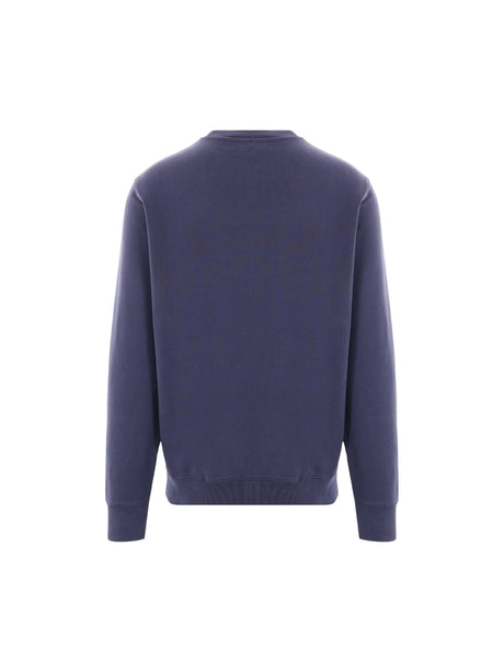 Chillax Patch Jersey Sweatshirt-MAISON KITSUNÉ-JOHN JULIA