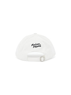 MAISON KITSUNÉ-Fox Head Denim Cap-JOHN JULIA