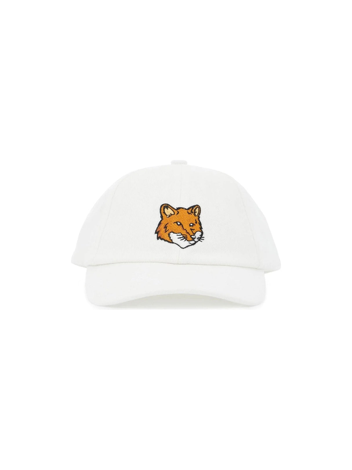 MAISON KITSUNÉ-Fox Head Denim Cap-JOHN JULIA