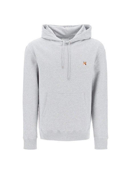 MAISON KITSUNÉ-Fox Head Hooded Sweatshirt-JOHN JULIA