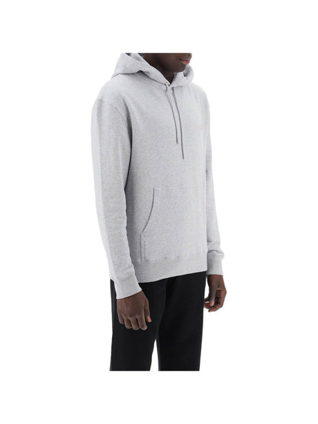 MAISON KITSUNÉ-Fox Head Hooded Sweatshirt-JOHN JULIA