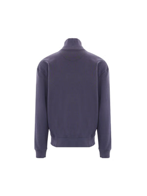 Fox Head Patch Jersey Half-zip Sweatshirt-MAISON KITSUNÉ-JOHN JULIA