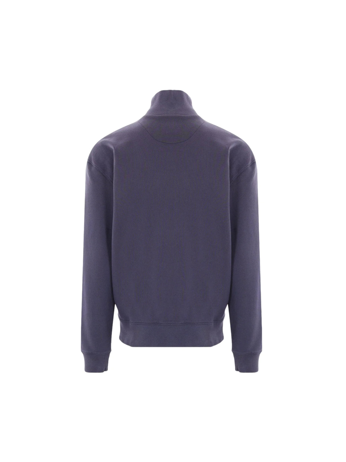 Fox Head Patch Jersey Half-zip Sweatshirt-MAISON KITSUNÉ-JOHN JULIA