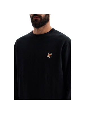 Fox Head Patch Sweatshirt With