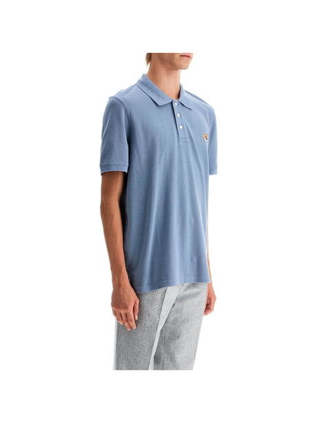 MAISON KITSUNÉ-Fox Head Polo Shirt-JOHN JULIA