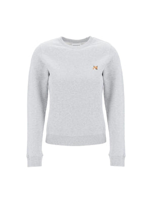 Fox Head Cotton Sweatshirt-MAISON KITSUNÉ-JOHN JULIA