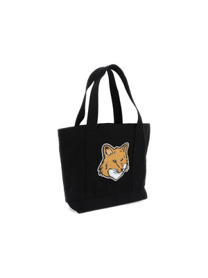 MAISON KITSUNE-Fox Head Tote Bag -JOHN JULIA.