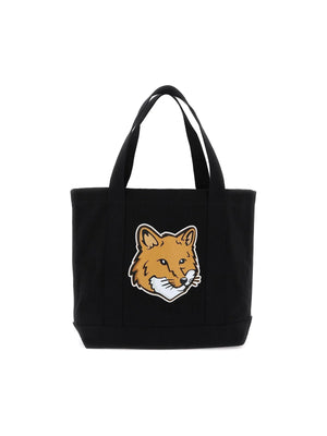 MAISON KITSUNE-Fox Head Tote Bag -JOHN JULIA.